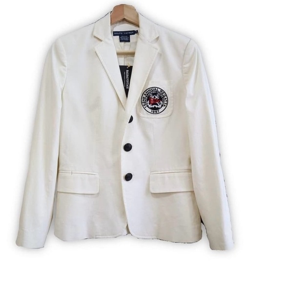 Ralph Lauren Jackets & Blazers - ⚓️ Ralph Lauren ⚓️White Blazer. Size 4